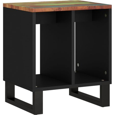 Maison Exclusive - Tavolino 40x31x46 cm Legno Massello Recupero e Multistrato (1/5)