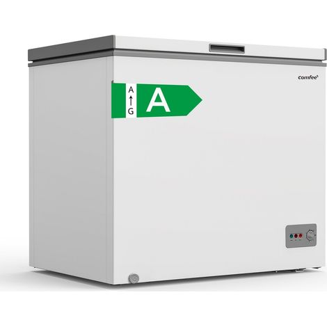 Comfee – Congélateur coffre 200 L – Classe A – 94,5 x 69,6 x 85 cm – Froid statique – Faible niveau sonore 41 dB
