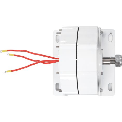 Générateur triphasé sans balais 500W, alternateur à aimant permanent avec socle et redresseur 12V (1/5)