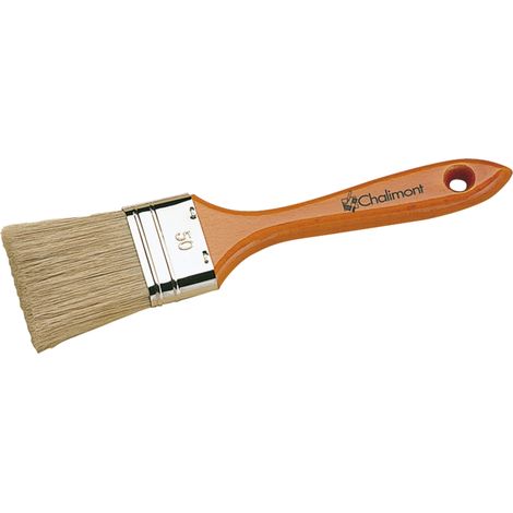Pennello chalimont thick paint brush manico in legno verniciato