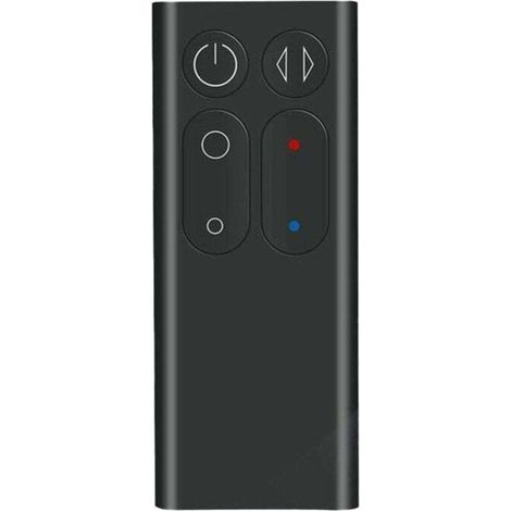 Telecomando di ricambio compatibile con purificatori d'aria senza pale AM04 AM05, XU, ventilatore nero-Crezuo