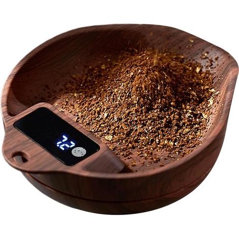 Balanza para café en gramos，Balanza de cocina recargable de precisión de 0 g，Accesorios de medición de alta precisión de 1 kg para café (1/5)