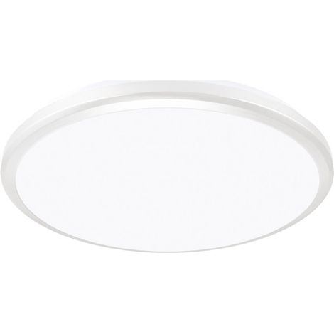 Plafoniera LED stagna tonda 26cm bianca 18W 4200K IP54 (1/3)