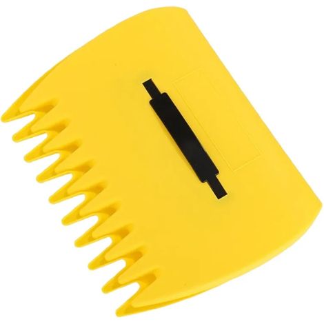 (Jaune) 1 paire de ramasseurs de feuilles portatifs, résistants à l'usure et étanches, râteau de jardin ergonomique en plastique, outil de ramassage des feuilles et des déchets. (1/5)
