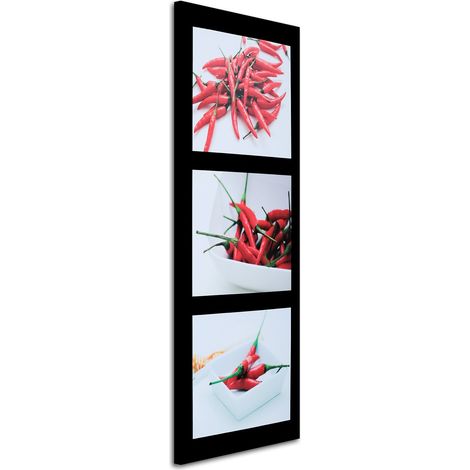Tableau sur toile Épices Poivrons 30x90 (1/5)