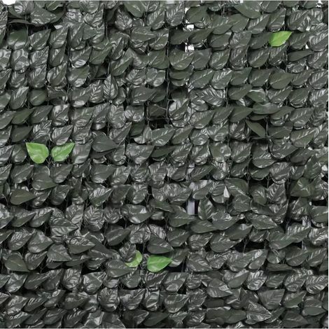 siepe artificiale in pvc eurogarden "lauro" 1,5x3 metri (1/2)