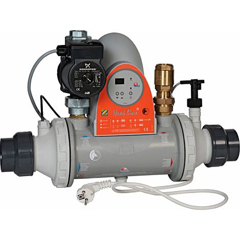 Zodiac Heat Line Plus 70 con bomba recirculadora.