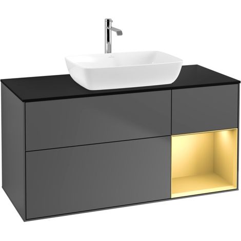 Meuble sous-plan Villeroy & Boch F832HFGK Finion F83 (1/2)
