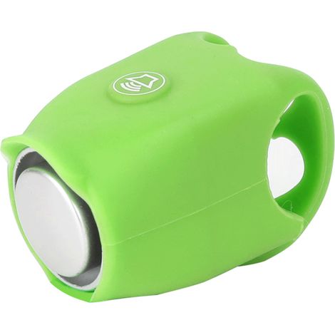 Klaxon de vélo (1 pièce), 120 dB, klaxon électrique puissant, sonnette de sécurité, résistant à l'eau, pour vélos adultes et enfants, accessoire de vélo (1/5)