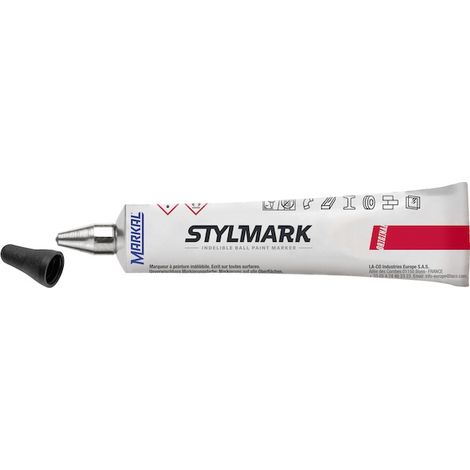 Marqueur bille STYLMARK® 3mm tube 50 ml sans xylène - noir - MARKAL