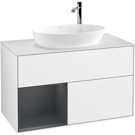 Villeroy & Boch F891HGGF Meuble sous-lavabo Finion F89 (1/2)