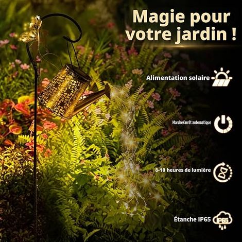 Lampe Solaire Jardin Piquet (1/4)