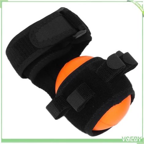 Balle d'exercice - FAFEICY - Balle de préhension Hand Grip - Manchon 5 doigts - Balle amovible Ø9cm - Rééducation (1/5)