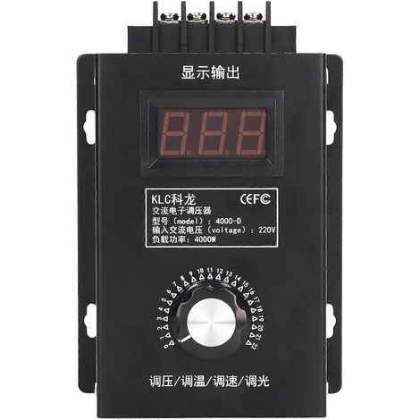 LED-Digitalanzeige-Spannungsregler, SCR-Multifunktionsregler-Schalter, 220-VAC-Eingang