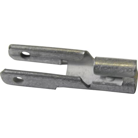 Répartiteur à languette mâle 2.8 x 0.8 mm Vogt Verbindungstechnik 378108.67 avec dérivation 180 ° no