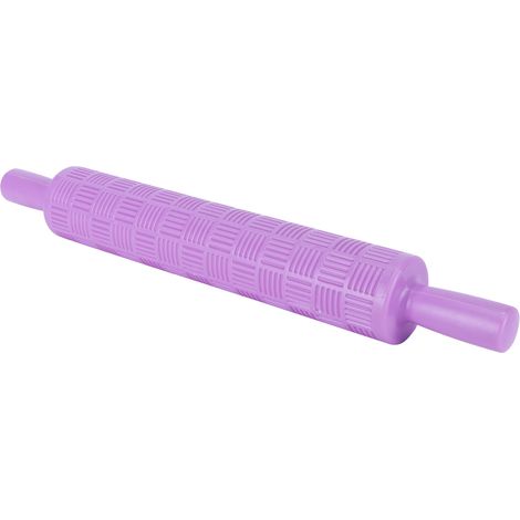 Rouleau à pâtisserie pour fondant, rouleau à gaufrer, outils de décoration pour biscuits et pâtisseries, grille (1/5)