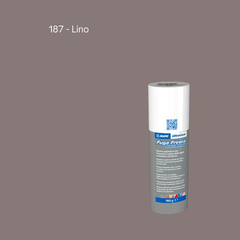 Rinnovo fughe sbiadite ripristinare pavimento ultracare fuga fresca 160 gr colore- lino - 187 - confezione 1