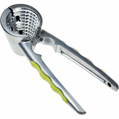 Casse-noix avec manche en silicone antidérapant pour noix de pécan, noix, amandes, noisette et pistaches (1/5)