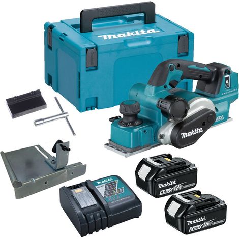 MAKITA DKP181RTJ 18v Planer 82mm blade width (1/4)