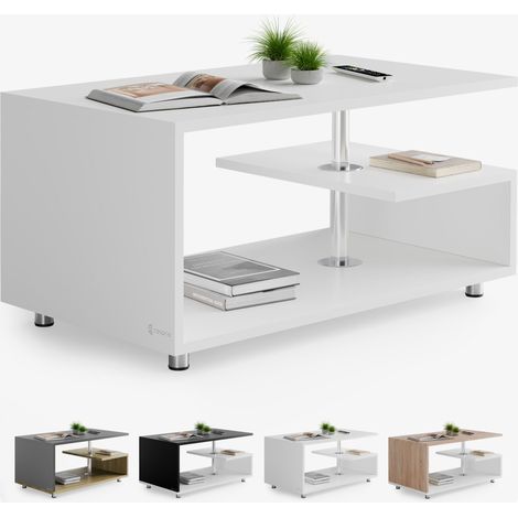 Tavolino Orlando Bianco 95x55x50cm (1/5)