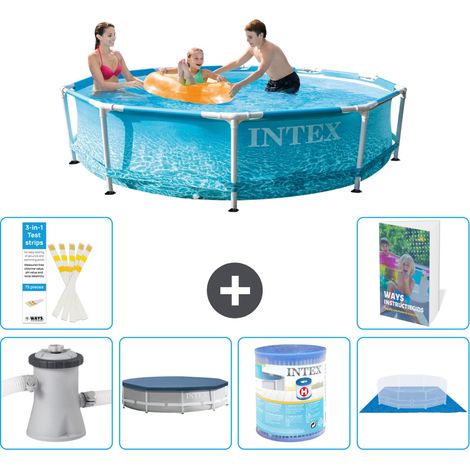 Frame Pool Rund - 305x76 cm - 7-teilig S341