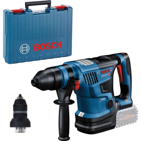 Martello rotante a batteria Bosch BITURBO GBH 18V-34 CF senza batteria senza caricabatterie in valigetta