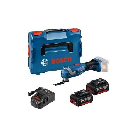 Bosch Akku-Multi-Cutter GOP 18V-34 / 2x 5,0 Ah Akku + Ladegerät in L-Boxx 136 (1/5)