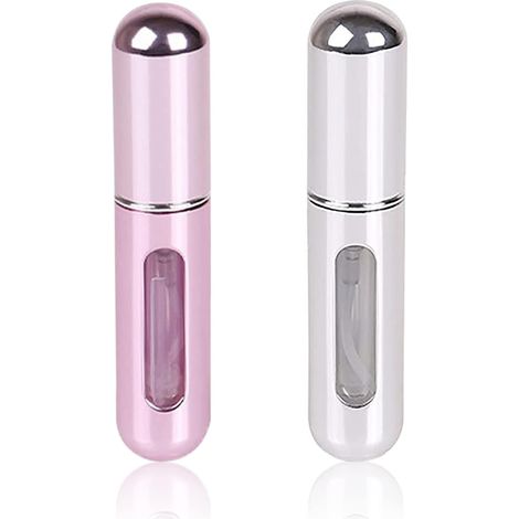 Mini flacon parfum rechargeable cinq millilitres portable pour voyage vaporisateur de parfum et eau de toilette nomade