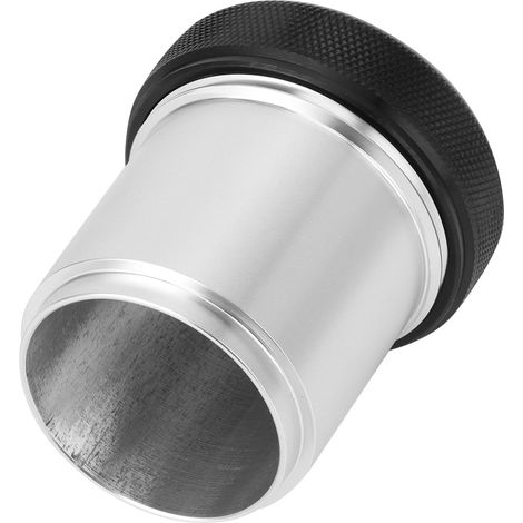 Couvercle de réservoir d'eau et de carburant en alliage d'aluminium, bouchon de remplissage à souder, diamètre intérieur 1,5 pouce, pièces de modification automobile, noir (1/5)