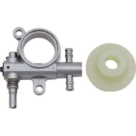pair Ensemble Pompe À Huile Tronçonneuse Avec Pignon Et Vis Sans Fin Pièces de Rechange Compatible 25CC 38CC (1/4)