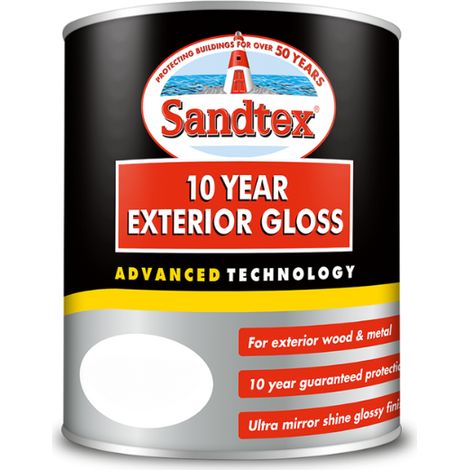 Sandtex 10 Year Exterior Gloss - Racing Green - 750ml