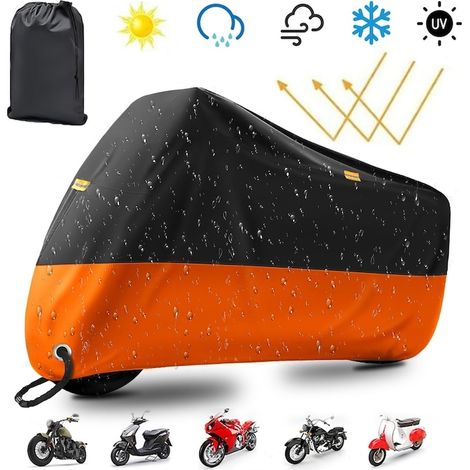 Housse de vélo imperméable pour 2 ou 3 vélos – 420D résistante à la pluie, au soleil, aux UV, à la poussière, au vent pour vélo de montagne électrique