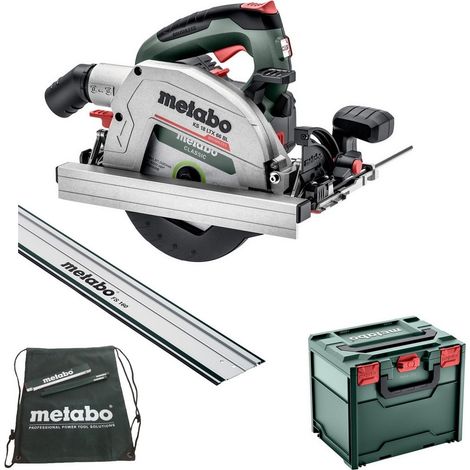 Metabo Akku Handkreissäge KS 18LTX 66 BL+FS160+Sportbeutel+Meterstab+2xBleistift (1/5)