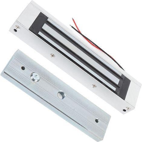 Serrure électromagnétique imperméabilisant 396lbs 180kg Force de maintien 12V magnétique électrique pour système de contrôle d'accès (1/5)