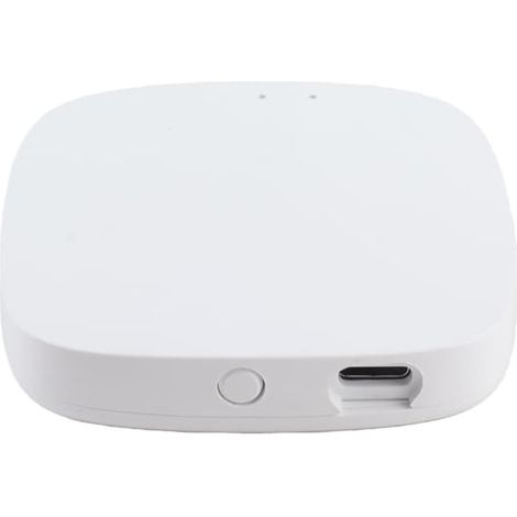 Contrôle intelligent de la maison pour passerelle sans fil Tuya Zigbee alimentée par USB, application de contrôle à distance, blanc (1/5)