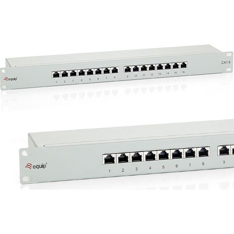 equip Patchpanel CAT6 16-Port
