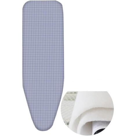 Housses Tables à Repasser avec Rembourrage,Bande Élastique Resserrable,Adaptée aux Fers à Vapeur,120 à 130 x 40 à 48 cm
