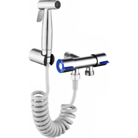 Kit complet de douchette pour toilettes , douchette à main pour bidet (1/4)