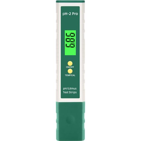 Ph-metre - Precision 0,01 - Compensation Automatique De Temperature - Pour Eau De Piscine Et Qualite D'eau - 1 Unite (1/4)