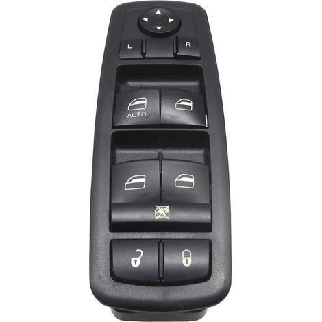 Auto-Fensterheber-Knopf, Hauptschalter für Fensterheber, für Dodge, für Journey, für Nitro, für Jeep, für Liberty 2008–2012, 4602632AG, 4602632AH, Fensterheberschalter, nicht original (1/5)