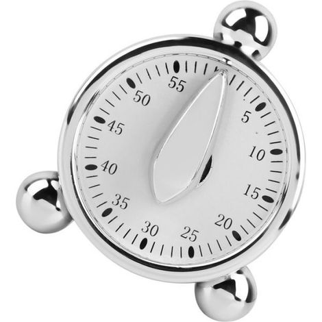 Minuterie Cuisine - Mécanique 60 Minutes - Pour Cuisson Boulangerie Pâtisserie - 1 Pièce (1/5)