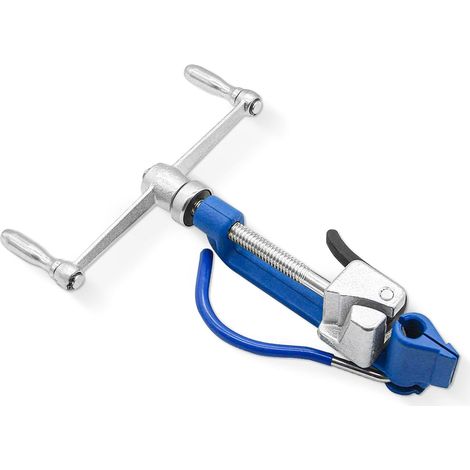 0 - Tendeur de Cerclage, Tendeur de feuillard Outil pour tendeur en acier inoxydable en métal Pinces à Cerclage manuelles pour la fixation de faisceaux de bandes de métal ou d'acier