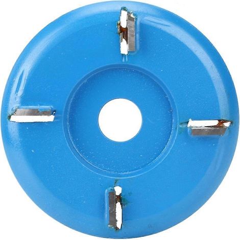 Holzbearbeitungsscheibe aus Hartmetall-Wolframstahl mit 4 Zähnen, 90 mm Durchmesser, passend für 16-mm-Winkelschleifer