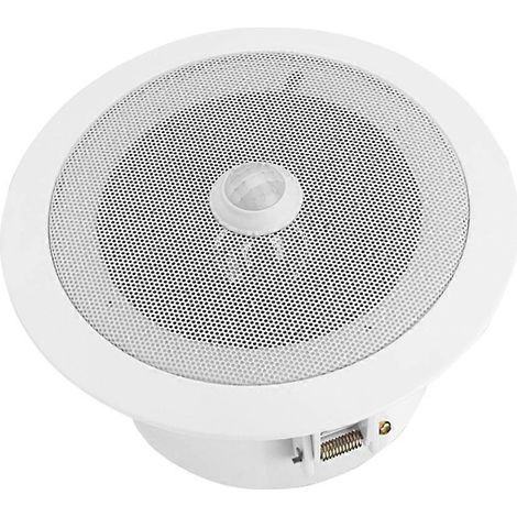 Lecteur audio de plafond à activation par mouvement PIR avec lecteur MP3 intégré. (1/5)