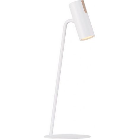 Lampe de bureau moderne blanche à spot orientable 1xGU10 10 W LEDA Sigma Lighting (1/2)