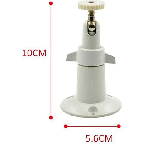 Support mural de sécurité en métal - Support intérieur/extérieur réglable compatible avec Arlo, Arlo Pro, Arlo Pro 2 et autres modèles compatibles (lot de 2)