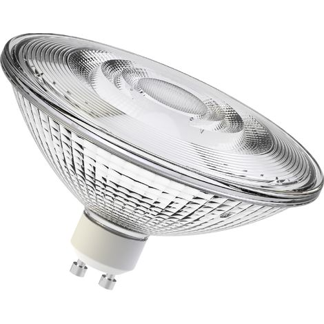 ampoule à led - gu10 - 15w - 2700k - 25d - verre - ar111 - bailey 145368