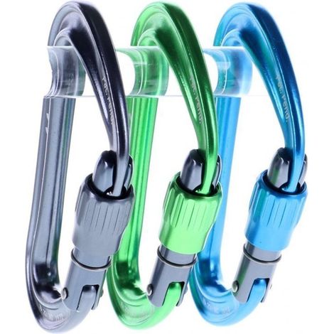 Mosquetones Camp Photon Lock (paquete de 3)