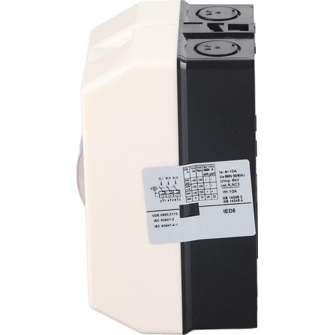 Interrupteur de protection moteur étanche avec contrôleur de circuit, fréquence 50/60 Hz, 220 V/380 V (1/5)