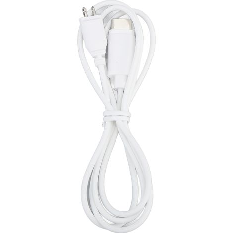Câble récepteur amplificateur auditif 2 broches, qualité sonore exceptionnelle et résistance à la chaleur, pour une utilisation quotidienne. (1/5)